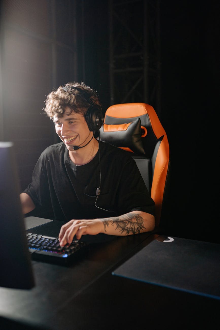Jugadores de esports en acción durante competencia